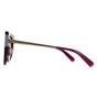 Purple Salvatore Ferragamo Purple Cat Eye Violet Brown Wine Gradient Sunglasses, Image 3 of 4