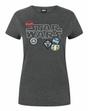 Grey Star Wars Badges Women's T-Shirt, Image 3 of 6
