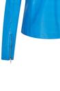 Blue Infinity Leather Blue Brando Biker Leather Jacket-Broome, Image 7 of 7