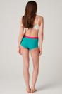 Teal Pack of Three "Amusements" Cotton Hipster Boxer Briefs, Image 5 of 8