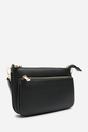 Black Elani Small Double Zip Cross Body Bag, Image 3 of 7