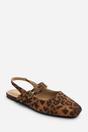 Multi Alena Double Strap Backless Mary Jane Flats, Image 3 of 7