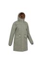 Khaki Acorn Waterproof Borg Lined Padded Parka, Image 4 of 4