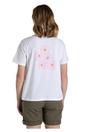 White Malibo Daisy Performance TShirt, Image 2 of 3