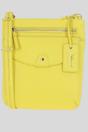 Yellow 'Five CB' Real Leather Cross Body Bag, Image 1 of 5