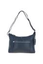 Navy 'Milano' Real Leather Essentials Crossbody Bag, Image 1 of 3