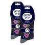 Navy 6 Pairs Patterned Non-Binding Cotton Socks, Image 5 of 5