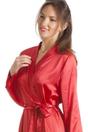 Red Camille Lingerie Red Long Satin Wrap, Image 5 of 5
