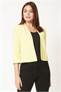 Lemon  3/4 Sleeve Rochette Jacket, Image 1 of 5