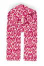 Fuchsia Damask Lightweight Cotton Scarf, Image 1 of 4