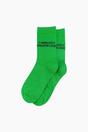 Lime Currently Unsupervised Cotton Glitter Socks, Image 4 of 4