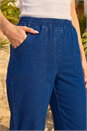 Indigo Petite Stretch Denim Trousers, Image 4 of 4