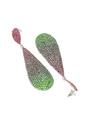 Multi AVANT-GARDE PARIS Multi Diva Collection Rain Drop Earrings, Image 3 of 5