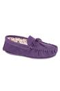 Purple Lily Slip On Slippers, Image 1 of 3