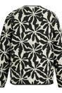 Beige Mira Abstract Floral Padded Jacket, Image 2 of 5