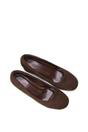 Brown 'Liberty' Low Block Heel Court Shoes, Image 4 of 6