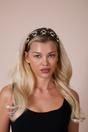 Black SVNX Black Embellished Crystal Headband, Image 3 of 5