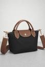 Black Mini Pouch Crossbody Bag, Image 2 of 3