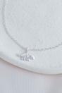 Silver Sterling Silver Triceratops Dinosaur Necklace, Image 1 of 2