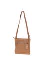 Camel 'Bliss' Leather Cross Body Bag with Adjustable Strap, Image 2 of 4