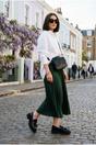 Black Mia Womens Chunky Patent Tassel Loafers, Image 3 of 8