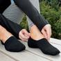 Black 4 Pack Bamboo No Show Invisible Socks for Wo, Image 3 of 4