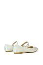 Ivory XY LONDON Ivory 'Aimee' Flat Mary Jane Ballerina Pumps, Image 4 of 5