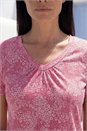 Pink Classic Ditsy Print Top, Image 4 of 4