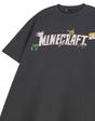 Charcoal Minecraft Logo T-Shirt, Image 2 of 3