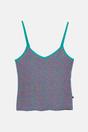 Teal British Boxers Teal "Spectra Leopard" Bamboo Camisole Short Pyjama Set, Image 5 of 6