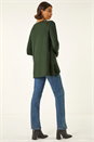 Green Soft Touch Side Ruffle Top, Image 3 of 5