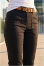 Black Utility Stretch Jegging Trouser, Image 4 of 4