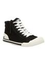 Black Jazzin Hi Trainers, Image 1 of 5