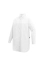 White Prena Cover Up Plain Beach Shirt, Image 4 of 5