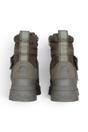 Brown Womens Combat High Ankle Boots-ASPHA-COM, Image 6 of 7