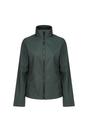 Dark Green Standout  Ablaze Printable Soft Shell Jacket, Image 2 of 5