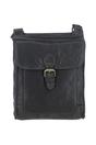 Grey Ashwood Leather Grey Vintage Small Leather Travel Shoulder Bag, Image 1 of 4