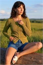 Olive Pearl Ribbed Knit Jumper, Image 2 of 4
