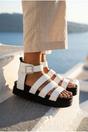  Nina Womens Multi Strap Platform Sandals, Image 5 of 5