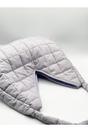 Lilac Oversized Quilted Shoulder Bag, Image 3 of 4