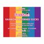 Multi 3 Pack Ladies Bright Patterned Striped Cotton Rainbow Socks, Image 4 of 4