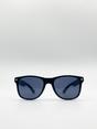 Black Classic Wayfarer Sunglasses, Image 2 of 5