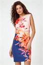  Floral Premium Stretch Shift Dress, Image 2 of 5