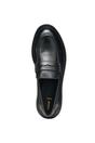 Black D Serilda E Leather Loafers, Image 4 of 4