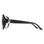 Black Salvatore Ferragamo Black Oval Black Grey Gradient SF770SA, Image 3 of 4