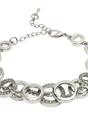 Silver Diva Collection Elegant Double Wrap Bracelet, Image 4 of 6