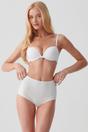 Ivory Pack of Four "Ivory" Bamboo Full Briefs, Image 2 of 4