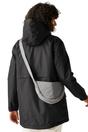 Black Brielly Insulated Waterproof Jacket, Image 4 of 5