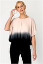 PINK Ombre Batwing Top, Image 1 of 8
