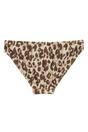Natural Aceana Leopard Print Bikini Bottoms, Image 3 of 4